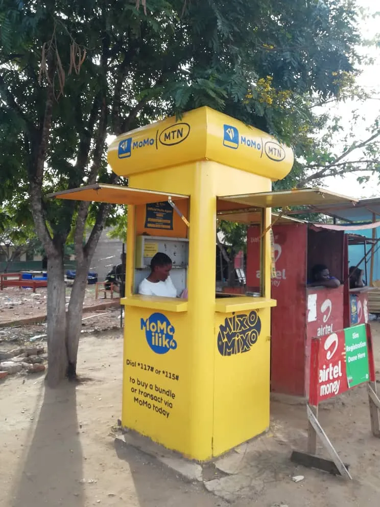 BRANDV8 field execution for an MTN MoMo branded trade outlet